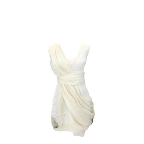 Pre-owned Wool dresses Giambattista Valli Pre-owned , White , Dames