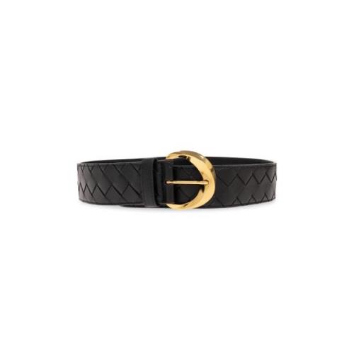 Gevlochten riem Bottega Veneta , Black , Dames