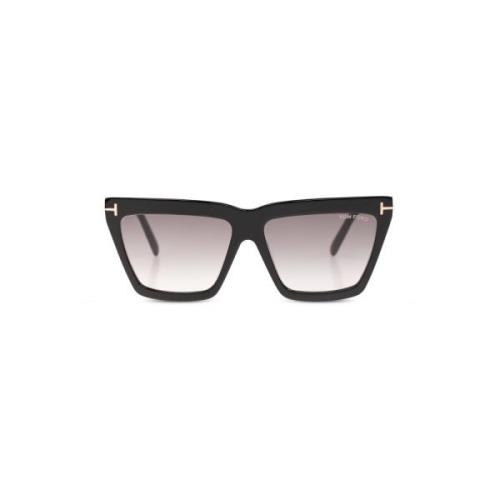 Eden zonnebril Tom Ford , Black , Dames