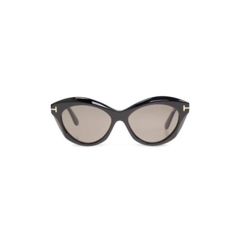 Toni zonnebril Tom Ford , Black , Dames