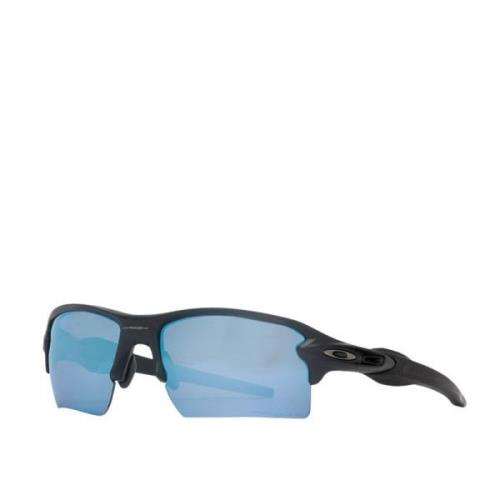 Vierkant Frame Zwart Gepolariseerde Zonnebril Oakley , Black , Heren