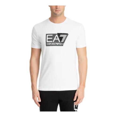 T-shirt Emporio Armani EA7 , White , Heren