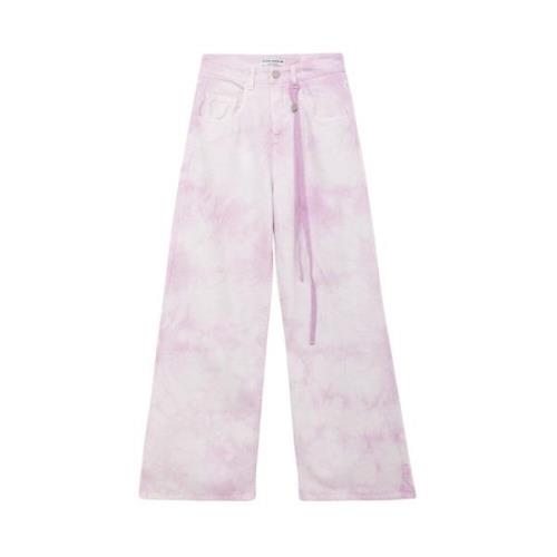 Trousers Icon Denim , Pink , Dames