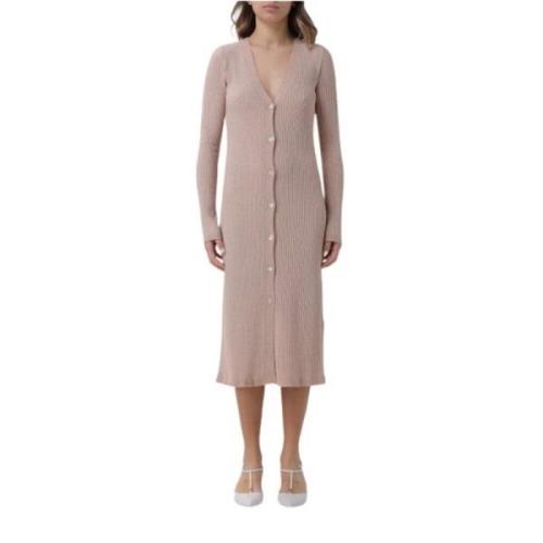 Knitted Dresses Twinset , Pink , Dames