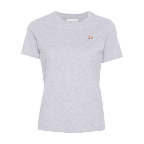 T-Shirts Maison Kitsuné , Gray , Dames