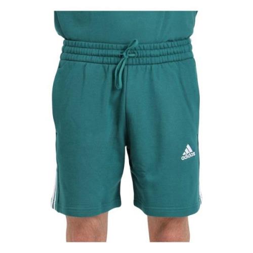 Casual Shorts Adidas , Green , Heren