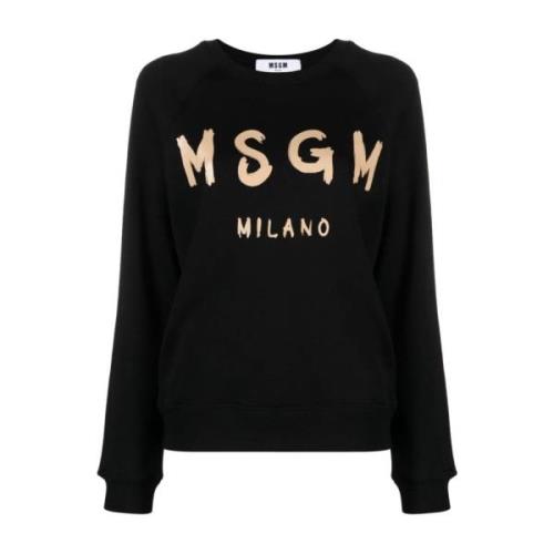 Sweatshirts Msgm , Black , Dames