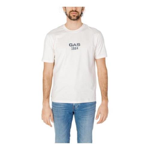 T-Shirts GAS , White , Heren
