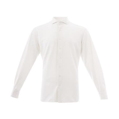 Stijlvolle Overhemden Lardini , White , Heren