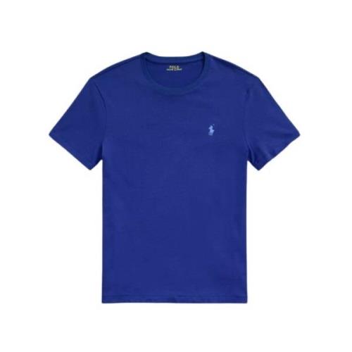 T-Shirts Polo Ralph Lauren , Blue , Heren