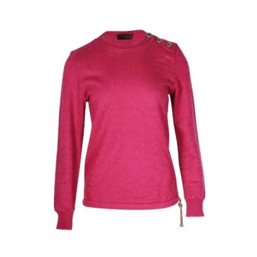 Pre-owned Cotton tops Chanel Vintage , Pink , Dames