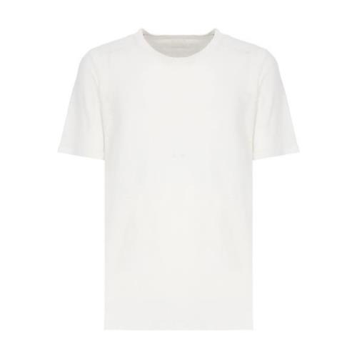 T-Shirts 120% Lino , White , Heren