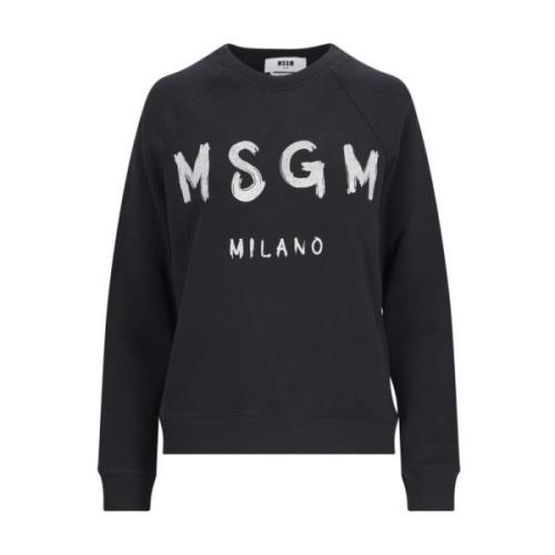 Sweatshirts Msgm , Black , Dames