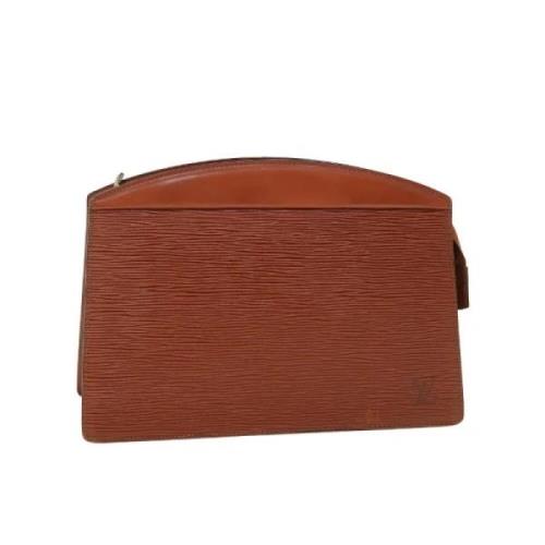 Pre-owned Leather louis-vuitton-bags Louis Vuitton Vintage , Brown , D...