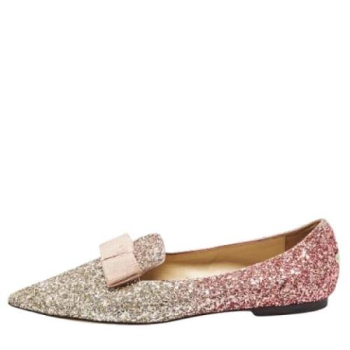 Pre-owned Fabric flats Jimmy Choo Pre-owned , Multicolor , Dames