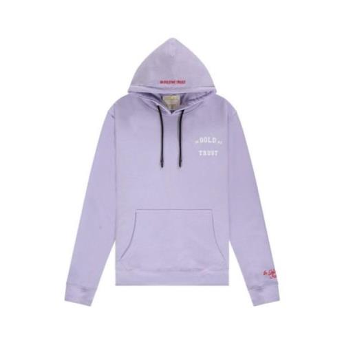 Lavendel Hoodie The Notorious In Gold We Trust , Purple , Heren