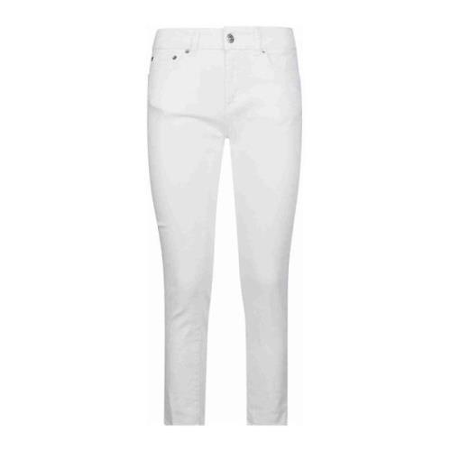 Slim-fit Jeans Dondup , White , Dames