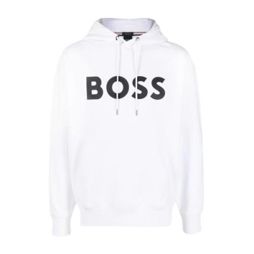 Sweatshirts Hugo Boss , White , Heren
