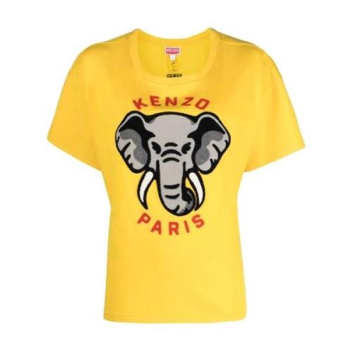 T-Shirts Kenzo , Yellow , Dames