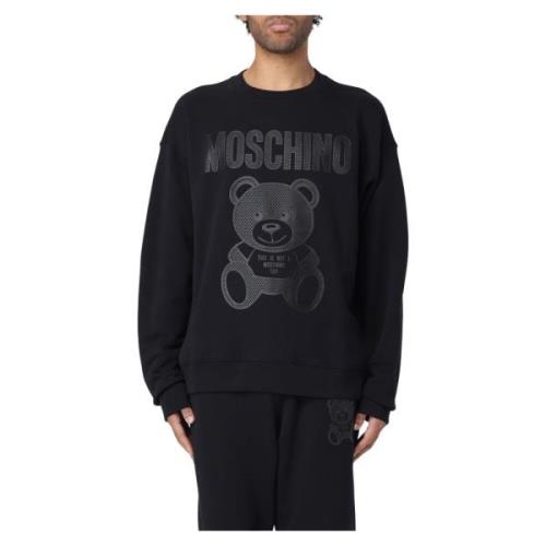 Sweatshirts Moschino , Black , Heren