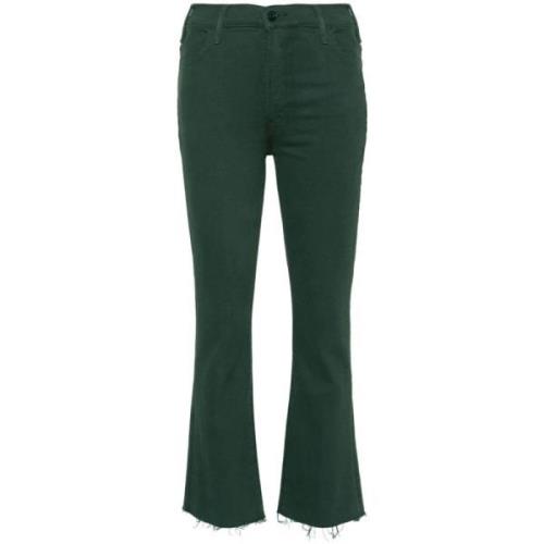 Boot-cut Jeans Mother , Green , Dames