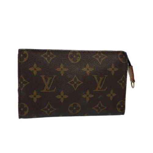 Pre-owned Canvas louis-vuitton-bags Louis Vuitton Vintage , Brown , Da...