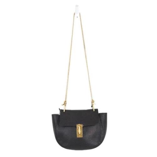 Pre-owned Leather handbags Chloé Pre-owned , Black , Dames