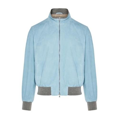 Bomber Jackets Barba , Blue , Heren