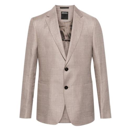 Blazers Ermenegildo Zegna , Beige , Heren