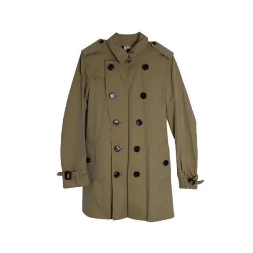 Pre-owned Cotton outerwear Burberry Vintage , Beige , Heren