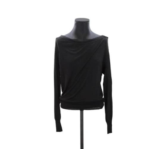 Pre-owned Fabric tops Jean Paul Gaultier Pre-owned , Black , Dames