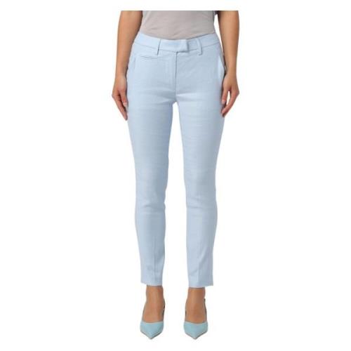 Slim-fit Trousers Dondup , Blue , Dames