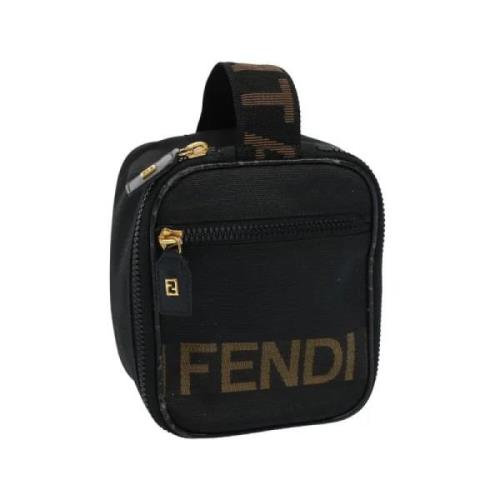 Pre-owned Nylon fendi-bags Fendi Vintage , Black , Dames