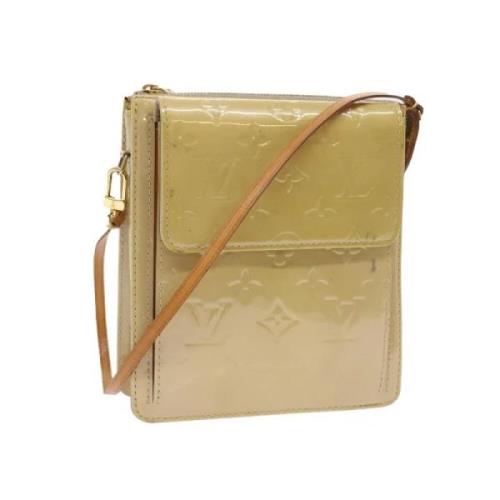 Pre-owned Leather louis-vuitton-bags Louis Vuitton Vintage , Beige , D...