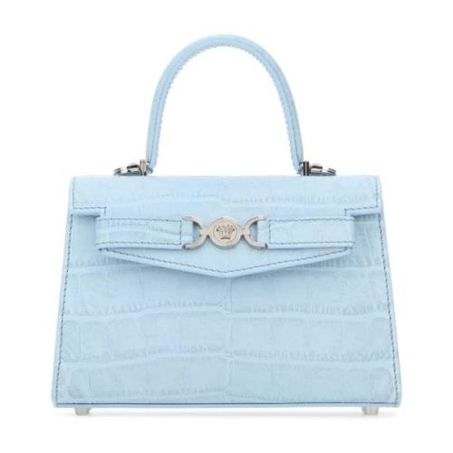 Handbags Versace , Blue , Dames