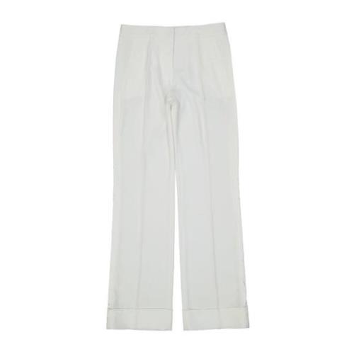 Wide Trousers Blanca Vita , White , Dames