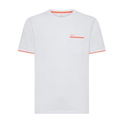 T-Shirts Sun68 , White , Heren