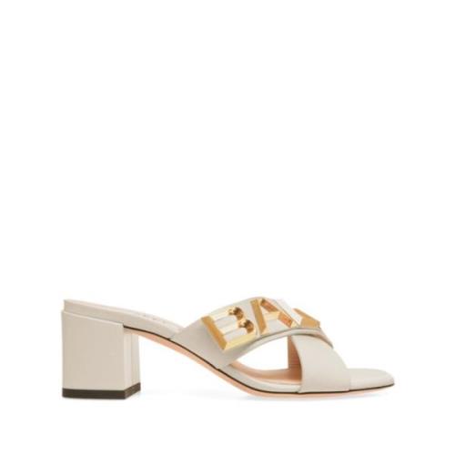 High Heel Sandals Bally , White , Dames