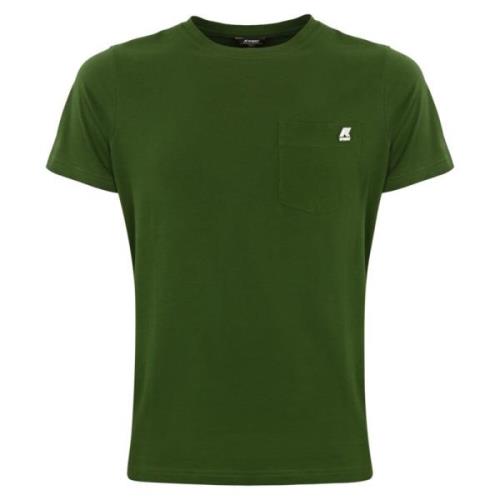 T-Shirts K-Way , Green , Heren