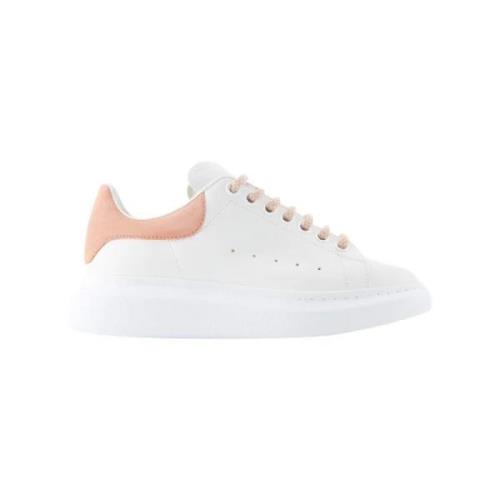 Leather sneakers Alexander McQueen , White , Dames