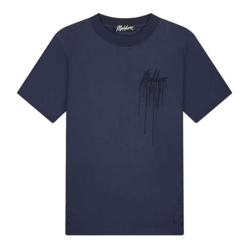 Painter T-shirts Donkerblauw Herenlions , Blue , Heren