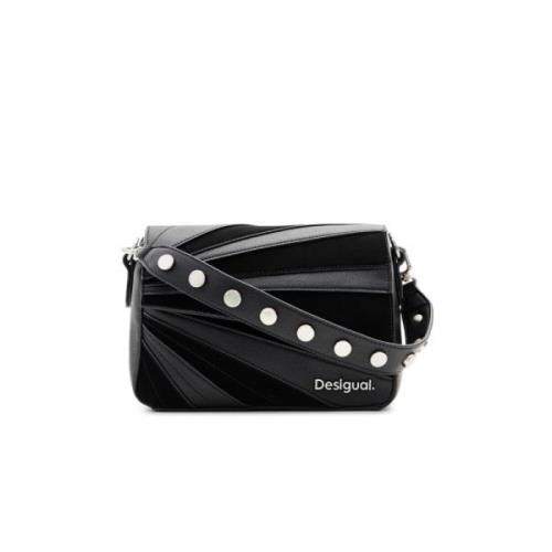 Cross Body Bags Desigual , Black , Dames