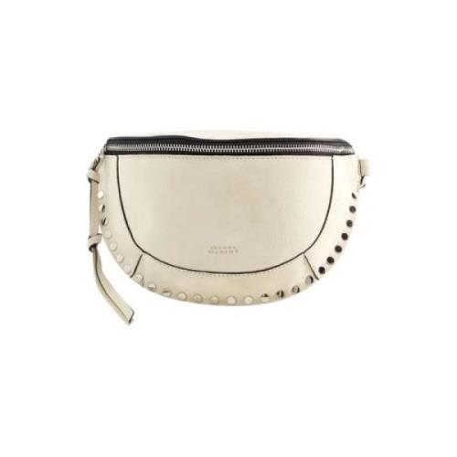 Leather shoulder-bags Isabel Marant , Beige , Dames