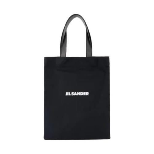 Cotton handbags Jil Sander , Black , Dames