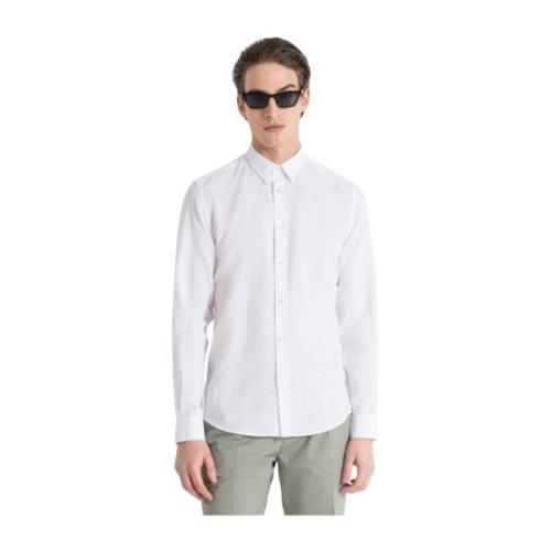 Lange mouw shirt MM Antony Morato , White , Heren