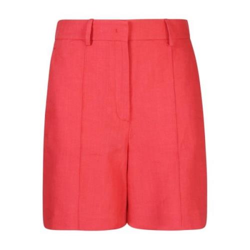 Casual Shorts Eleventy , Red , Dames