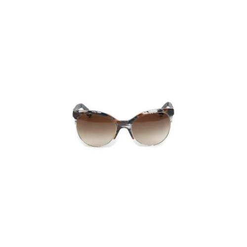Pre-owned Fabric sunglasses Chanel Vintage , Brown , Dames