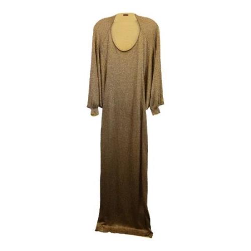 Pre-owned Polyester dresses Missoni Pre-owned , Brown , Dames