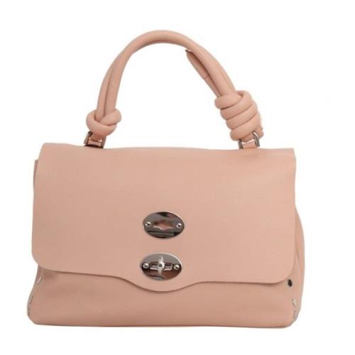 Roze Postina Piuma Knot Small Tas Zanellato , Pink , Dames