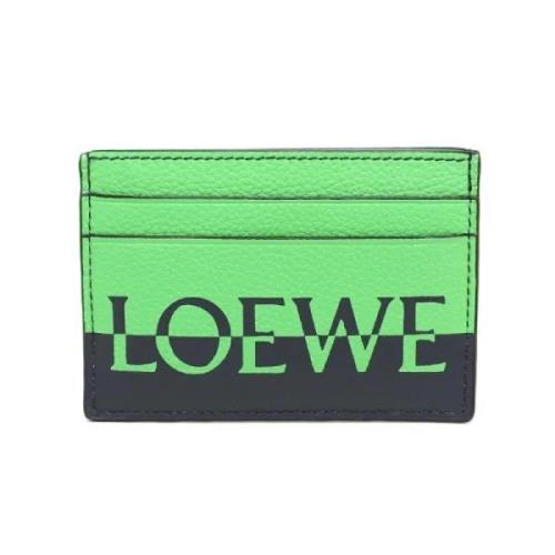 Pre-owned Leather wallets Loewe Pre-owned , Multicolor , Dames